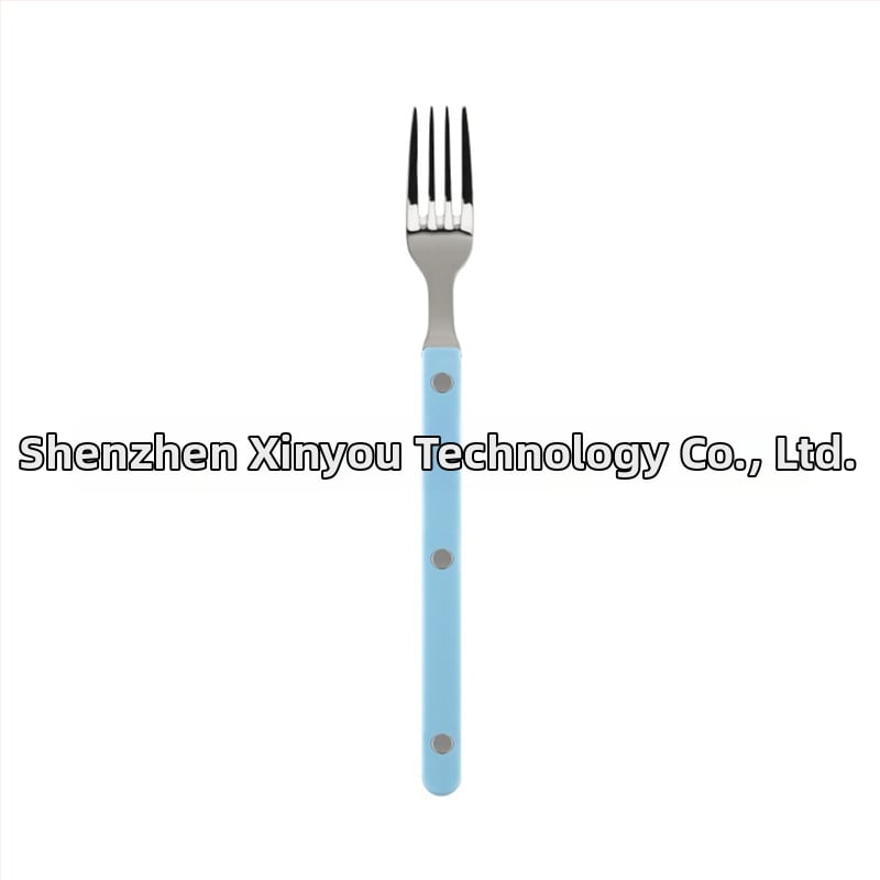 Furculiță pentru fructe Cher din oțel inoxidabil, stil modern simplu, finisaj oglindă