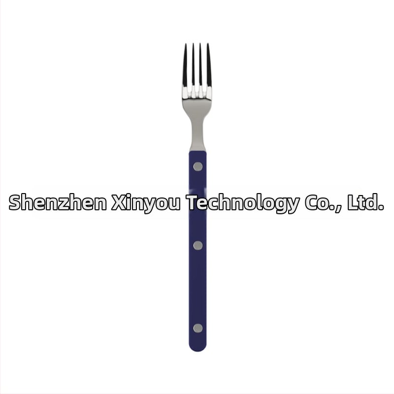 Furculiță pentru fructe Cher din oțel inoxidabil, stil modern simplu, finisaj oglindă