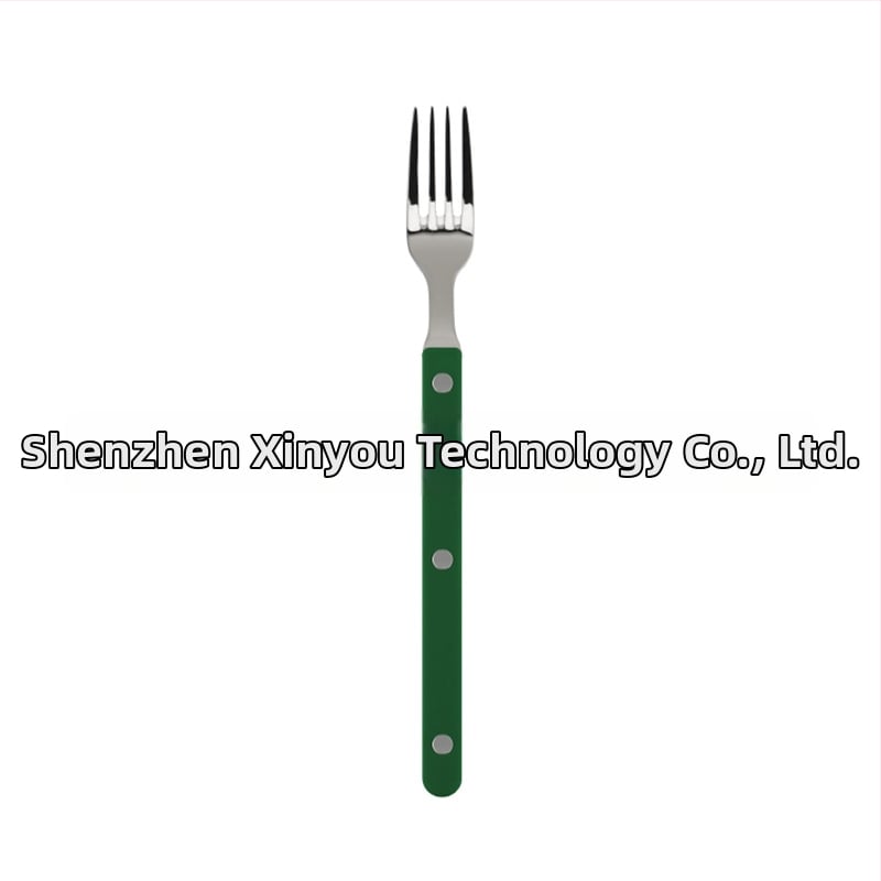 Furculiță pentru fructe Cher din oțel inoxidabil, stil modern simplu, finisaj oglindă