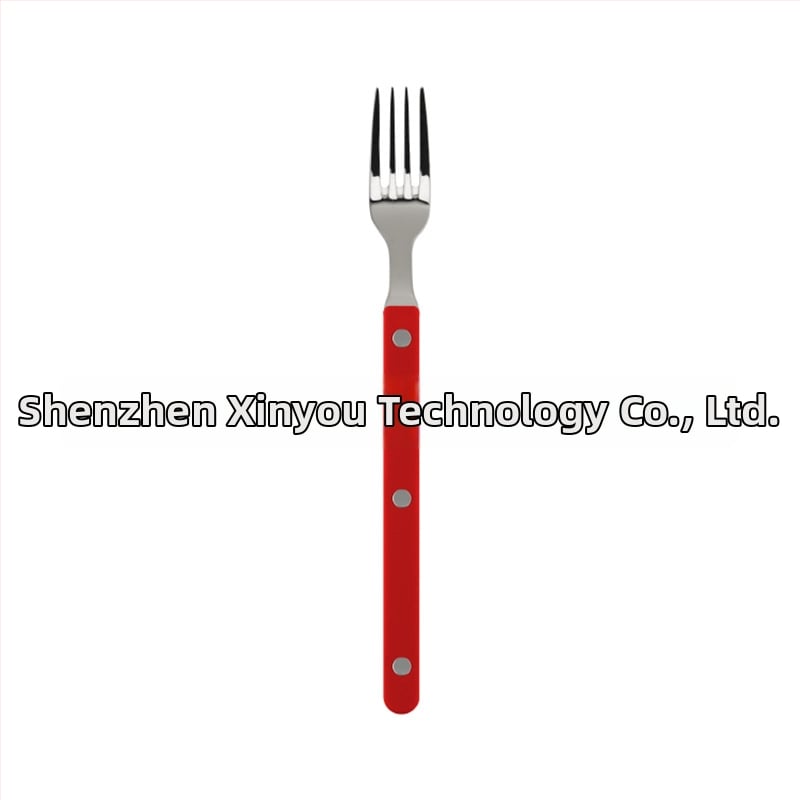 Furculiță pentru fructe Cher din oțel inoxidabil, stil modern simplu, finisaj oglindă