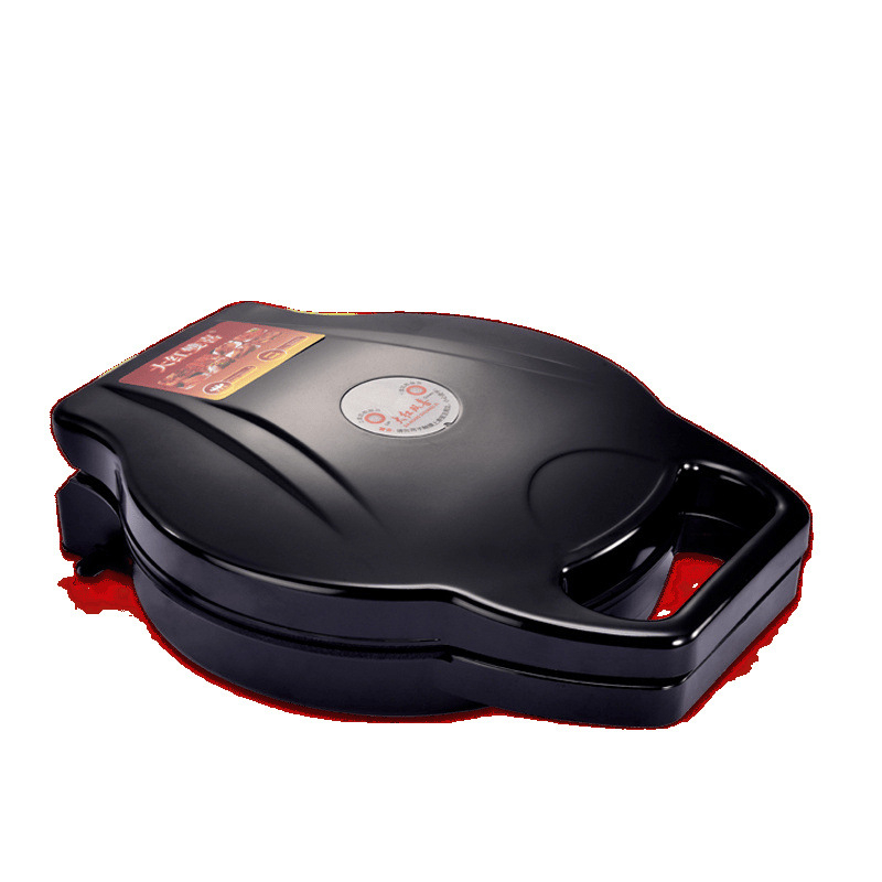 Електрически тиган за палачинки с двустранно нагряване, диаметър 28–32 см, мощност 1200–1500 W, управление с бутони