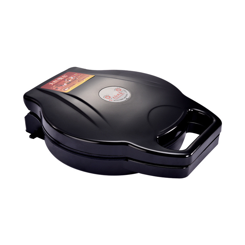 Електрически тиган за палачинки с двустранно нагряване, диаметър 28–32 см, мощност 1200–1500 W, управление с бутони