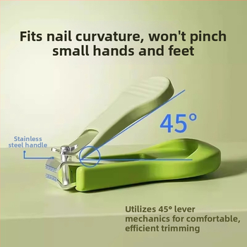 Σετ ψαλιδιών νυχιών μωρών – ανοξείδωτο ατσάλι, κεκλιμένο άνοιγμα, λαβίδα για τον αυλακωτό νύχι, ασφαλές για παιδιά, μάρκα Friendly