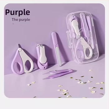 Σετ ψαλιδιών νυχιών μωρών – ανοξείδωτο ατσάλι, κεκλιμένο άνοιγμα, λαβίδα για τον αυλακωτό νύχι, ασφαλές για παιδιά, μάρκα Friendly