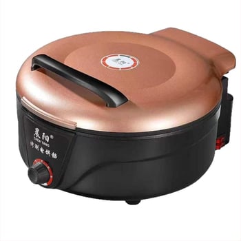 Električna tava za pečenje s dvostrukim grijanjem, model DBD-998, 1500W, 220V, Bakelite panel