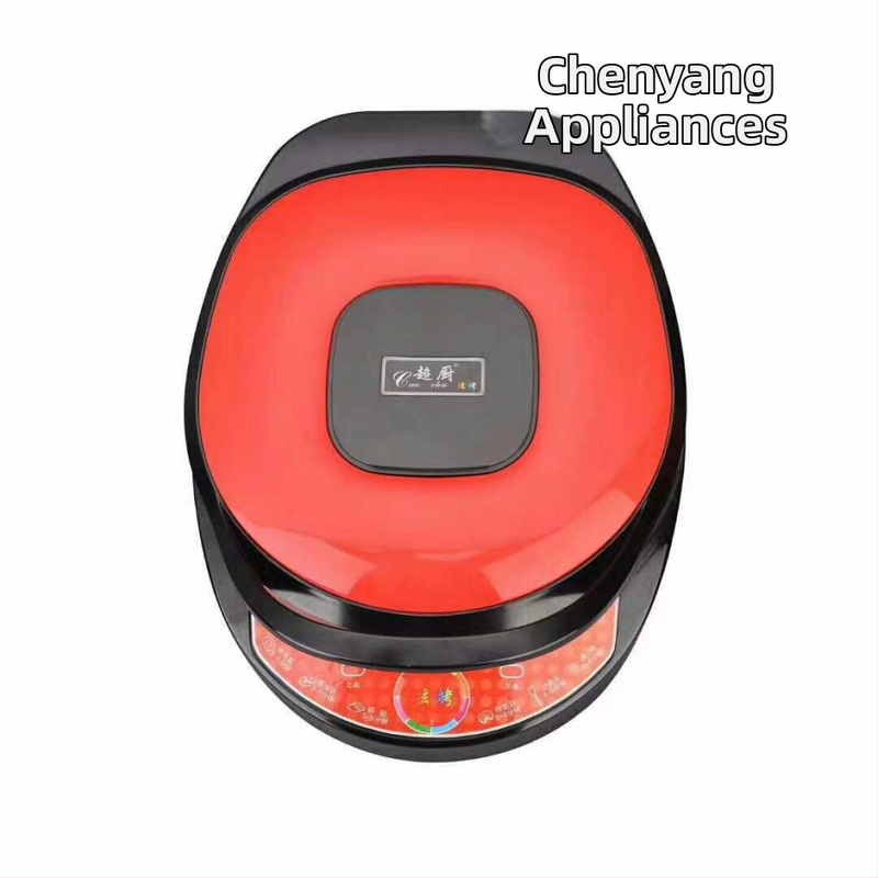 Električna tava za pečenje s dvostrukim grijanjem, model DBD-998, 1500W, 220V, Bakelite panel