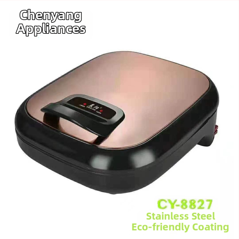 Električna tava za pečenje s dvostrukim grijanjem, model DBD-998, 1500W, 220V, Bakelite panel