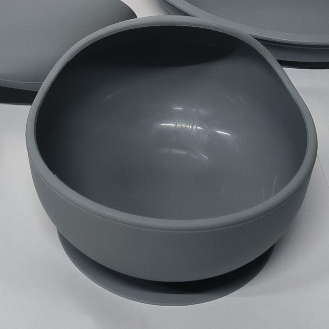 Σετ σιλικόνης για παιδιά — πιάτο από σιλικόνη (κωδικός προϊόντος: Silicone dinner plate), από 6 μηνών, απλός σχεδιασμός