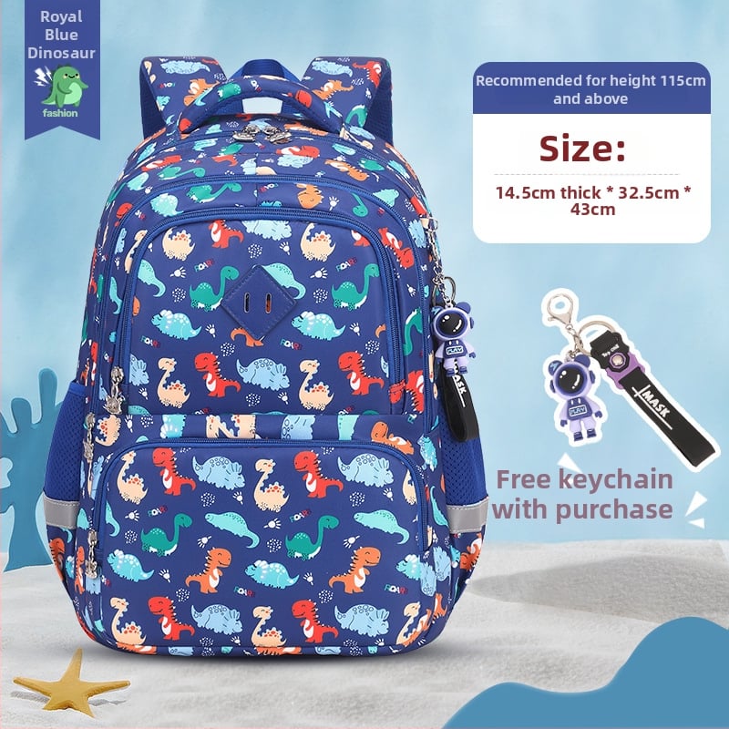 Ghiozdan Oxford pentru elevi de școală primară, respirabil, impermeabil, rezistent la uzură, cu protecție a coloanei vertebrale