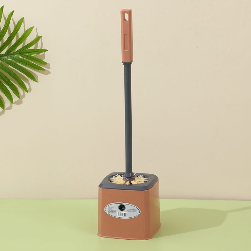 Set de periute pentru toaletă cu bază de drenaj, mâner lung, fără colțuri moarte (Material: Plastic; Brand: Unique)