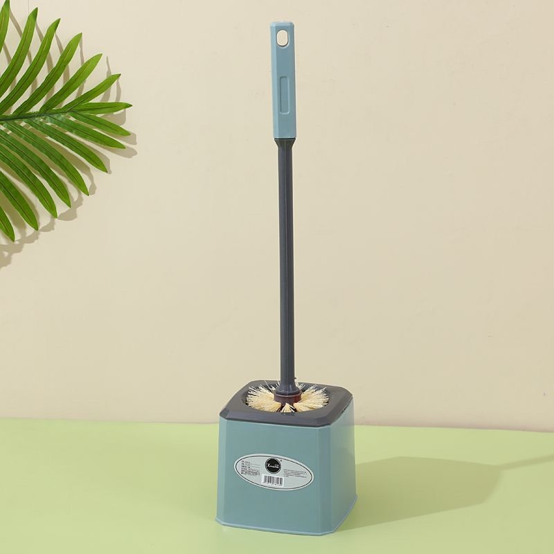 Set de periute pentru toaletă cu bază de drenaj, mâner lung, fără colțuri moarte (Material: Plastic; Brand: Unique)