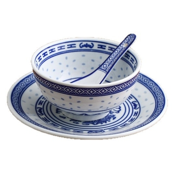 Porcelanske zdjelice za desert – okrugle, mikrovalna sigurnost, površina pod glazurom, moguć logotip, set od tri komada