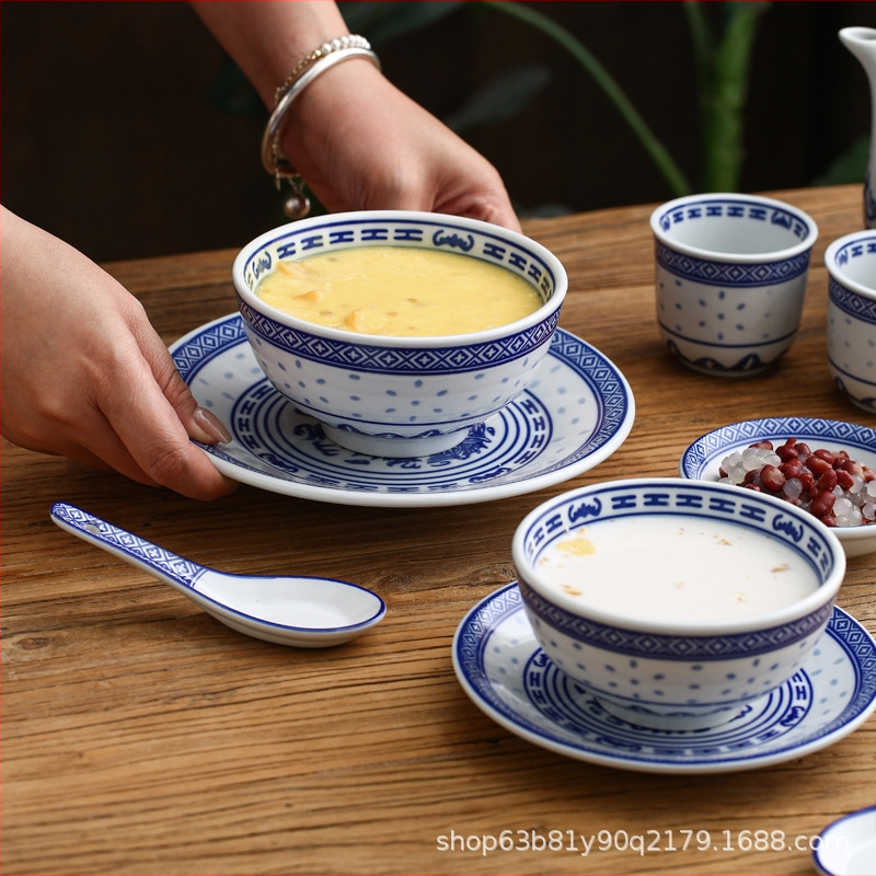 Porcelanske zdjelice za desert – okrugle, mikrovalna sigurnost, površina pod glazurom, moguć logotip, set od tri komada