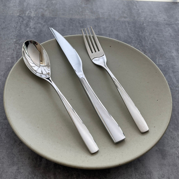 Baihao zapadni stil 3-dijelni set pribora, 304 nehrđajući čelik, ručna izrada, prilagodljivo