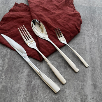 Baihao zapadni stil 3-dijelni set pribora, 304 nehrđajući čelik, ručna izrada, prilagodljivo