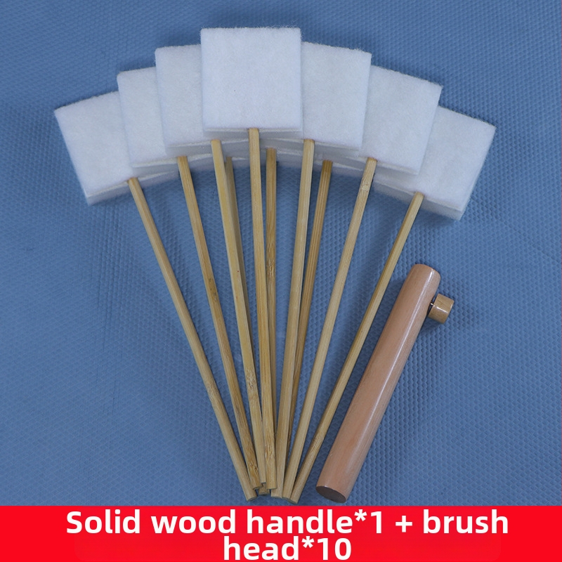 Jednorázová kefa na toaletu pre domáce použitie — bez mŕtvych uhlov, čistenie špár, náhradné jadro, plast