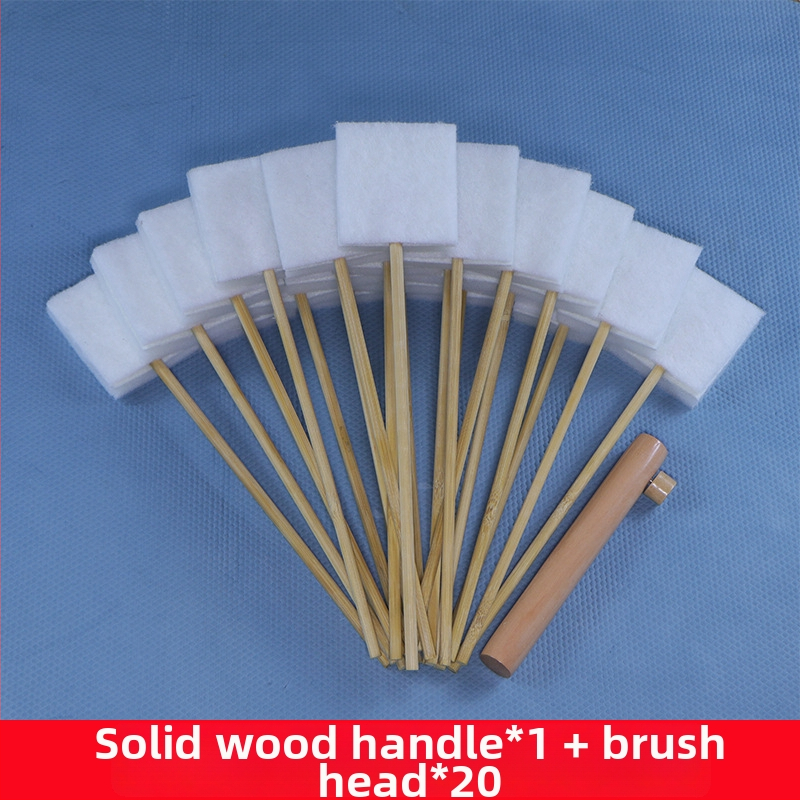 Jednorázová kefa na toaletu pre domáce použitie — bez mŕtvych uhlov, čistenie špár, náhradné jadro, plast