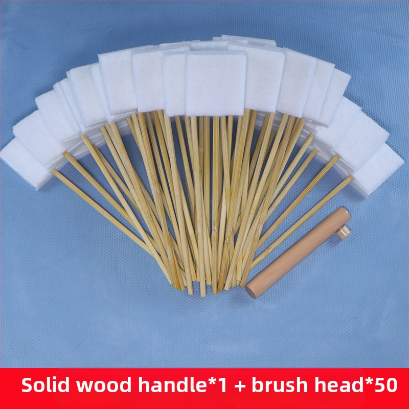 Jednorázová kefa na toaletu pre domáce použitie — bez mŕtvych uhlov, čistenie špár, náhradné jadro, plast