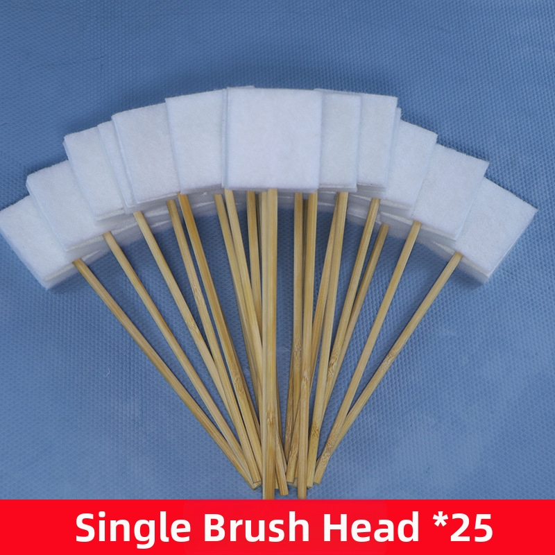 Jednorázová kefa na toaletu pre domáce použitie — bez mŕtvych uhlov, čistenie špár, náhradné jadro, plast