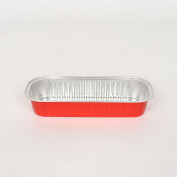 200 ml debeli pravokutni kalupi od aluminijske folije za pečenje, jednokratne upotrebe, otporni na visoke temperature