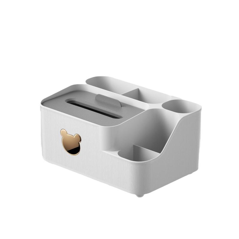 Asztali szalvétatartó, többfunkciós, modern minimalista dizájn — Anyag: PP; Modell: 0901/0902; Funkció: Többfunkciós