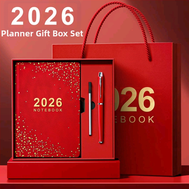 Nädalane planner PU kattega, juhtmevaba köide, Dowling paber, üle 400 lehekülje