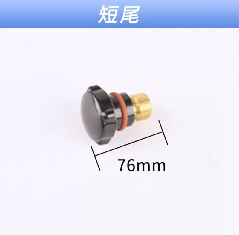 Príslušenstvo pre argónový oblúkový zvárač: tryska 17, dlhý koniec horáka, WP-18 dlhý tlakový kryt, 26 wolframový držiak ihly, keramická tryska