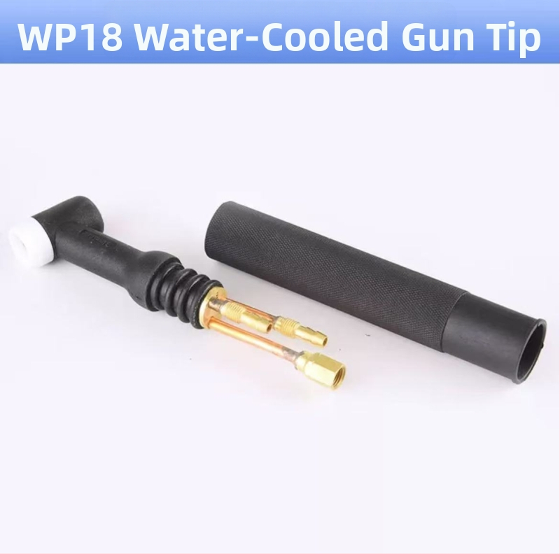 Príslušenstvo pre argónový oblúkový zvárač: tryska 17, dlhý koniec horáka, WP-18 dlhý tlakový kryt, 26 wolframový držiak ihly, keramická tryska