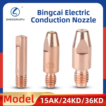 Kontaktná dýza pre Binzel CO2 zváraciu pištoľ – Sheng ruipu, kompatibilné s 15AK/24KD/36KD