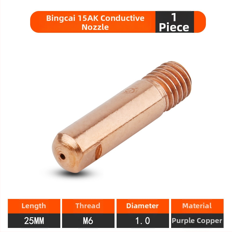 Kontaktná dýza pre Binzel CO2 zváraciu pištoľ – Sheng ruipu, kompatibilné s 15AK/24KD/36KD