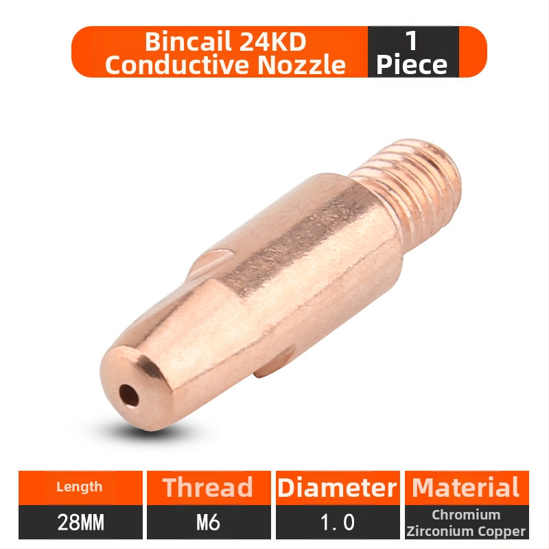 Kontaktná dýza pre Binzel CO2 zváraciu pištoľ – Sheng ruipu, kompatibilné s 15AK/24KD/36KD