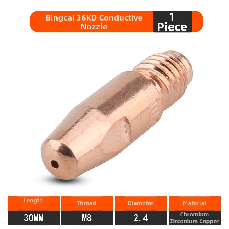 Kontaktná dýza pre Binzel CO2 zváraciu pištoľ – Sheng ruipu, kompatibilné s 15AK/24KD/36KD