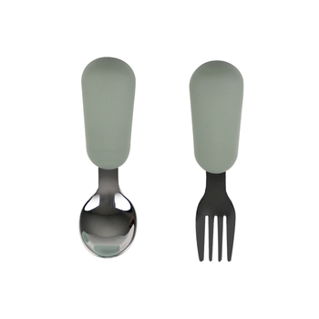 Maia Silikon vilica i žlica za djecu od 6 mjeseci – samostalno hranjenje