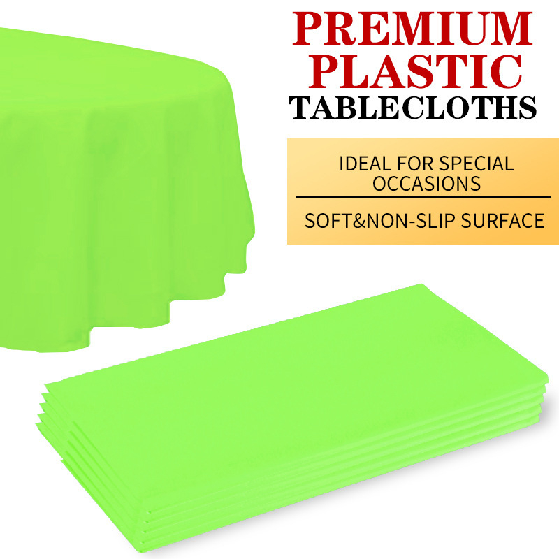 Runxiang PEVA kružni stolnjak, 3-slojna debljina, jedinstven uzorak, prilagodljiva izrada