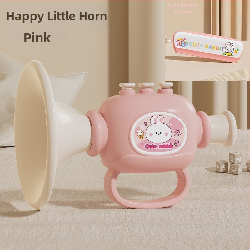 Plastmassist beebide muusikaline mänguasjade komplekt koos vile ja harmoonikaga, 0–3 aastat, mudel 1122