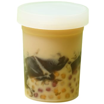 Jednokratna plastična čašica za desert Grass Jelly, marka ZHONGLIPACKAGE, mikrovalna sigurna, paket od 300 komada