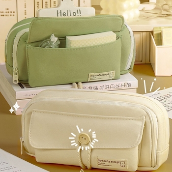 Ceruzatartó, japán stílusú kanvas, universal, 2024-es modell