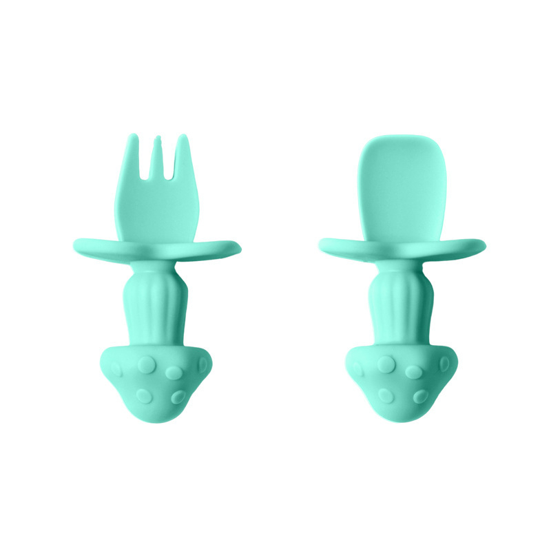 Dječji silikon posuđa set s posudom s usisnom u obliku mačje šape, odvojiv, 1 kom; Materijal: silikon; Dob: nad 3 mjeseca; Kutija za mlijeko s četiri odjeljka; Stil: svjež i sladak