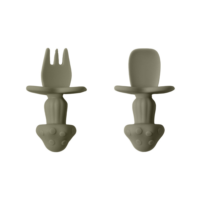 Dječji silikon posuđa set s posudom s usisnom u obliku mačje šape, odvojiv, 1 kom; Materijal: silikon; Dob: nad 3 mjeseca; Kutija za mlijeko s četiri odjeljka; Stil: svjež i sladak