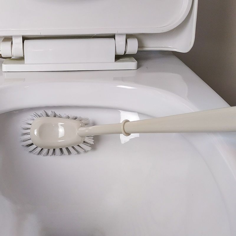 Set perie WC din plastic cu cap curbat, pentru baie – Brand: Unique