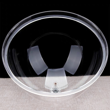 Кръгъл пластмасов капак за храна, прост стил, модел Cy