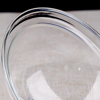 Кръгъл пластмасов капак за храна, прост стил, модел Cy