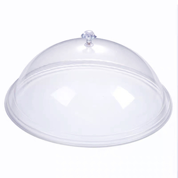 Кръгъл пластмасов капак за храна, прост стил, модел Cy