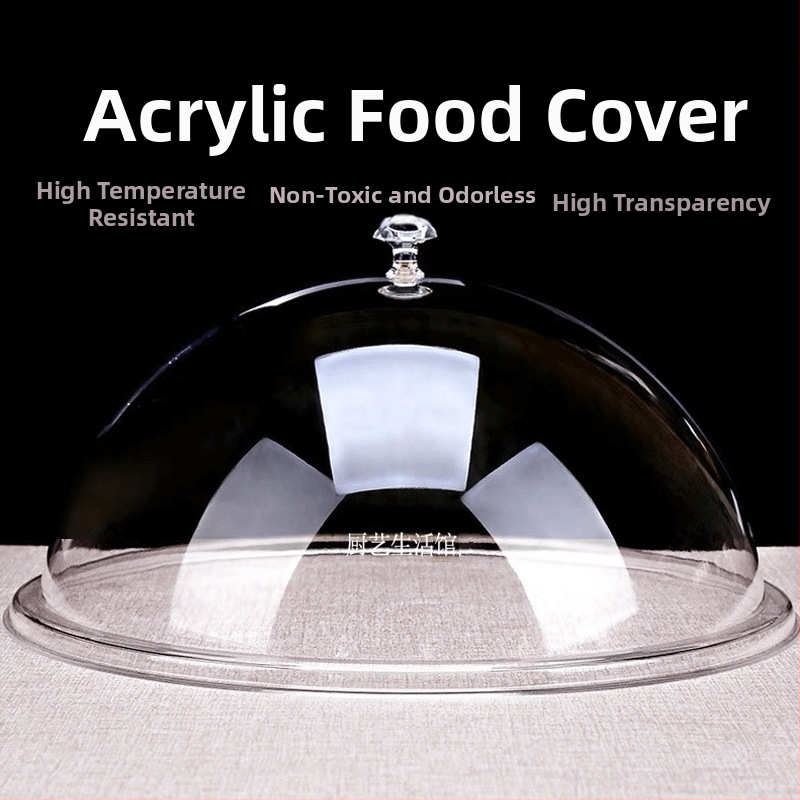 Okrúhly plastový kryt na potraviny, jednoduchý štýl, Kód Cy