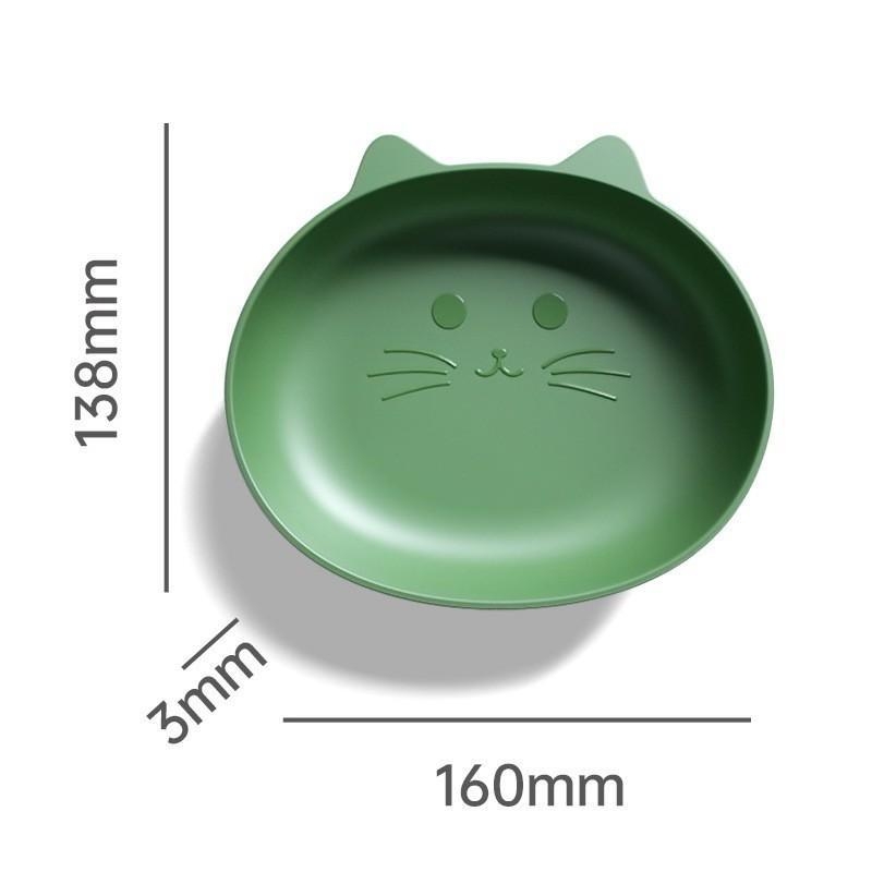 Farfurie din plastic cu motiv desen animat – stil minimalist, formă neregulată, farfurie de servire pentru gustări, fructe și prăjituri