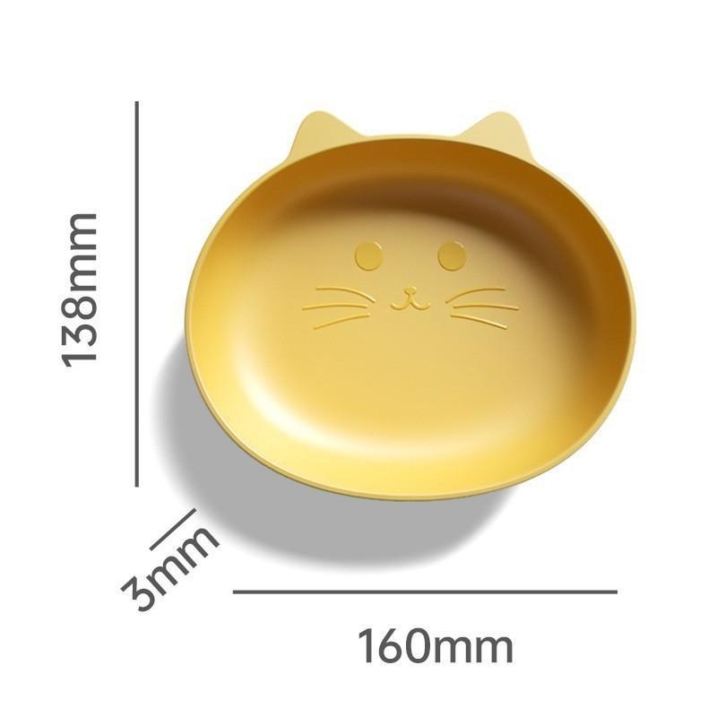 Farfurie din plastic cu motiv desen animat – stil minimalist, formă neregulată, farfurie de servire pentru gustări, fructe și prăjituri