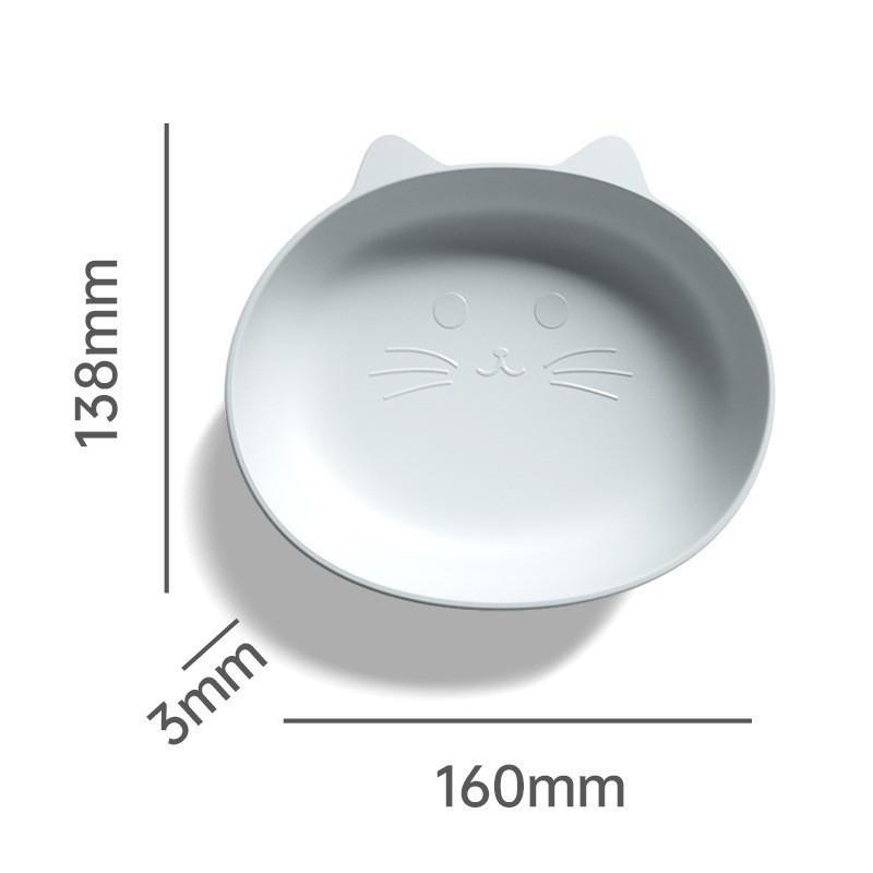 Farfurie din plastic cu motiv desen animat – stil minimalist, formă neregulată, farfurie de servire pentru gustări, fructe și prăjituri