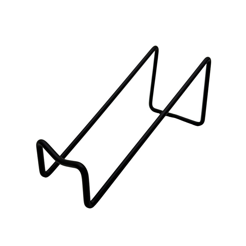 Kovácsolt vasból készült borállvány – modern, minimalist stílus, tárolásra; 103 g súly; kategória: pohártartó