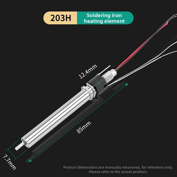 Άκρη συγκόλλησης υψηλής συχνότητας, σε σχήμα αλογοειδούς, 205H, 90W, θερμαντικό πυρήνα 203H (Deer Fairy)