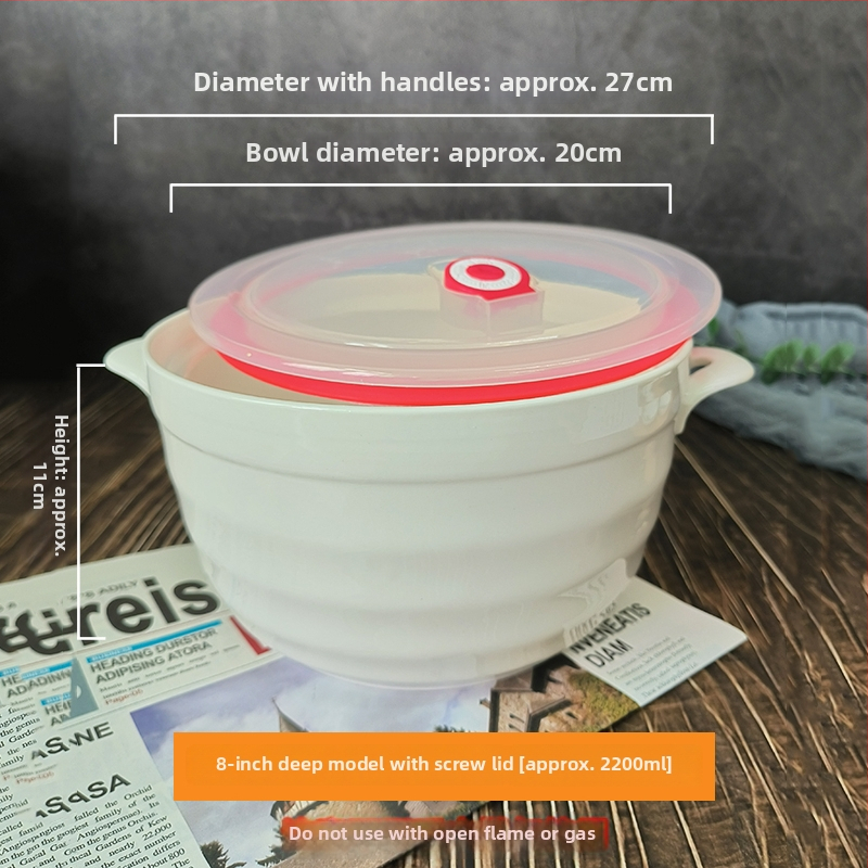 Porcelanska jušna zdjela, jednobojna, kineski stil, spremna za poklon